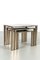 Chrom Nest of Tables from Belgo, Set of 3 1