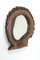Espejo de tronco de árbol vintage, Imagen 1
