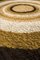 Vintage Round Wool Rug 2