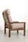 Borneo High Back Armchairs and Footstool by Sven Ellekaer, Set of 3 2