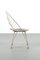 Vintage Silver Wire Chair, Image 2