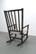 Rocking Chair with Canvas Seat, Image 7