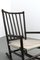 Rocking Chair with Canvas Seat 2