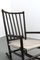Rocking Chair with Canvas Seat, Image 2