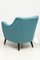 Vintage Blue Chair, 1950s 6