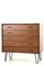 Vintage Brown Wood Cabinet 1