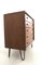 Vintage Brown Wood Cabinet 3