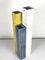 Italian Blue & Yellow Vase, 1960s 3