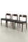 Model 75 Chairs by Niels Otto N. O. Møller, Set of 3 1