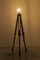 Lámpara de pie industrial vintage, Imagen 2