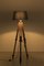 Lámpara de pie industrial vintage, Imagen 4