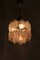 Hanging Lamp with Pink Glass from Kalmar 6