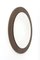 Vintage Black Round Mirror, Image 2