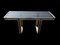Italian Steel and Brass Console, 1970s 4