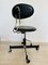 Tabouret de Bureau Kovona Vintage Noir Modèle Z-370, 1960s 4