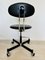 Tabouret de Bureau Kovona Vintage Noir Modèle Z-370, 1960s 5