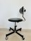 Tabouret de Bureau Kovona Vintage Noir Modèle Z-370, 1960s 7