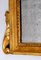 Espejo de madera dorada Luis XVI, siglo XVIII, devoción al Sagrado Corazón, Imagen 2
