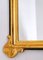 Muschelspiegel aus goldenem Holz, 18. Jh. mit Merkurblatt 5