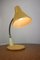 Lampe de Bureau Ajustable en Métal Peint Sable et Bras en Spirale Chromé, 1970s 2