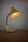 Adjustable Desk Lamp in Sand Painted Metal and Chrome-Plated Spiral Arm, 1970s 5