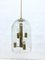 Space Age Brass Pendant Lamp from Doria, 1970s, Image 1