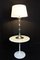 Bamboo and Nickel Table Lamp by Ingo Maurer for Design M, 1970s 2