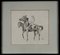 Joan Albert, Horse, 1980, Pencil on Paper 4