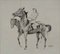 Joan Albert, Horse, 1980, Crayon sur Papier 1