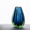 Mod. 12024 Vase aus Submered Ribs Glas von Flavio Poli für Seguso Vetri d'Arte, 1958 2