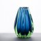 Mod. Vase 12024 en Verre Submerged Ribs par Flavio Poli pour Seguso Vetri d'Arte, 1958 1