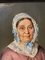 Julie Sandoz, Portrait, Huile sur Carton, 1850, Encadré 7