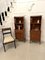 Antique Satinwood Waterfall Bookcases from Gillows, 1880, Set of 2 5