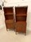 Antique Satinwood Waterfall Bookcases from Gillows, 1880, Set of 2 2