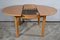 Runder Tisch in Esche Orange von Maison Gasparucci Italo, 1970er 8
