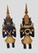 Hindu Deities, 1920s, Bronze, Set of 2 14