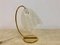 Taschentuch Tischlampe aus Muranoglas, 1970er 1