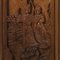 Camphor Wood Panel in Carved Relief 3