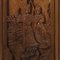 Camphor Wood Panel in Carved Relief, Image 3