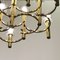 Vintage Ceiling Chandelier by Gaetano Sciolari, 1970s, Image 3