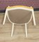Upholstered Medallion Armchair in Yellow-Cream, 1960s 8
