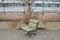 Vintage Sessel aus Moosgrünem Leder 8