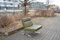 Vintage Lounge Chair in Mossgreen Leather, Image 6
