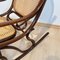 Art Nouveau Rocking Chair in Beech and Weave by Thonet, 1910 9