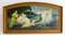 H Clementz, Boat of Nymphs, Late 19th Century, Chromolithograph, Framed 2