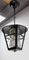 Vintage French Ceiling Lamp in Iron and Glass, 1960, Image 6