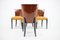 Vintage H-214 Dining Chairs by Jindrich Halabala for Up Závody, 1950s, Set of 4, Image 9