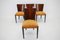 Vintage H-214 Dining Chairs by Jindrich Halabala for Up Závody, 1950s, Set of 4 5