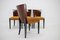 Vintage H-214 Dining Chairs by Jindrich Halabala for Up Závody, 1950s, Set of 4, Image 10