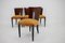 Vintage H-214 Dining Chairs by Jindrich Halabala for Up Závody, 1950s, Set of 4 6